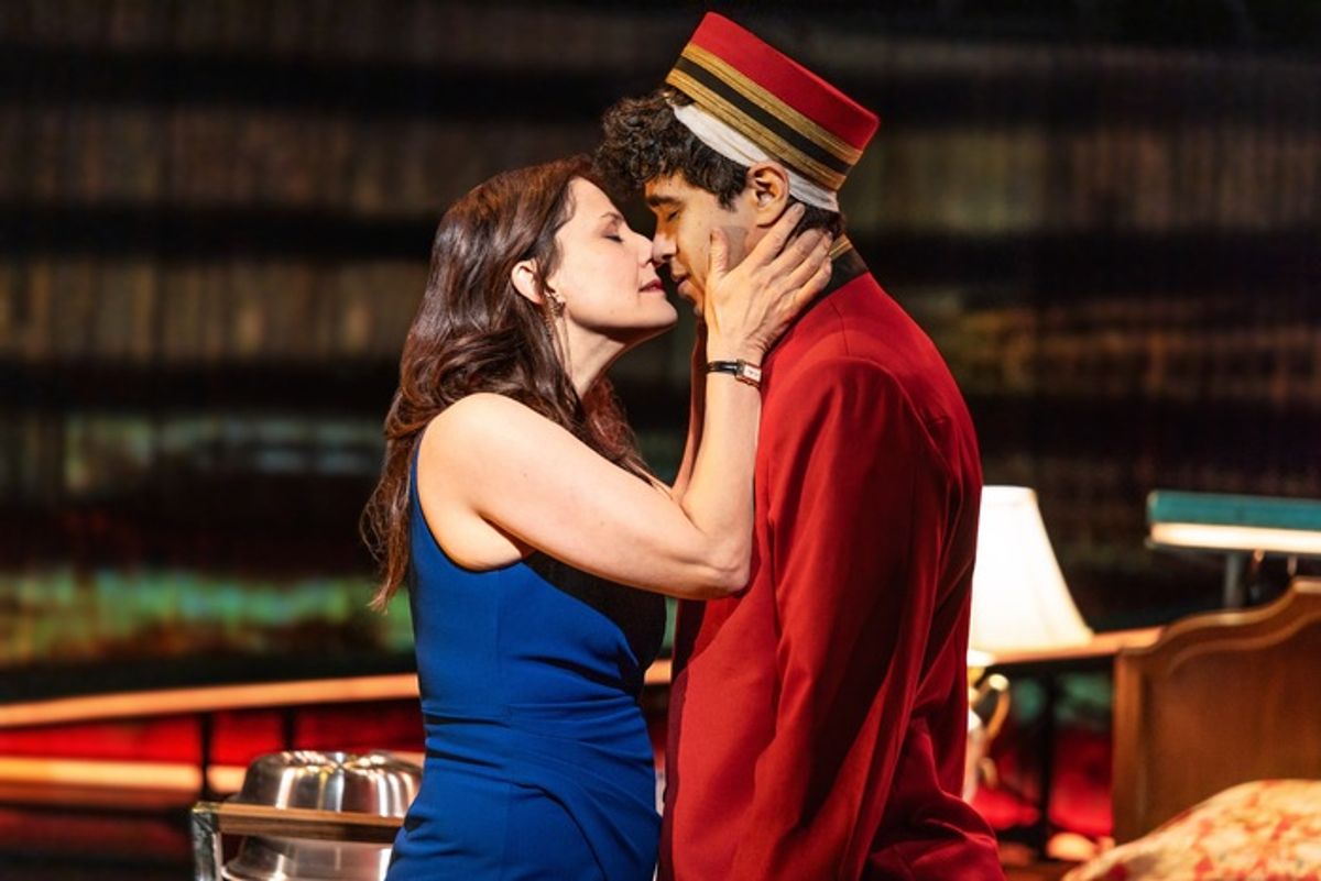 Mia Barron and Abubakr Ali  at 